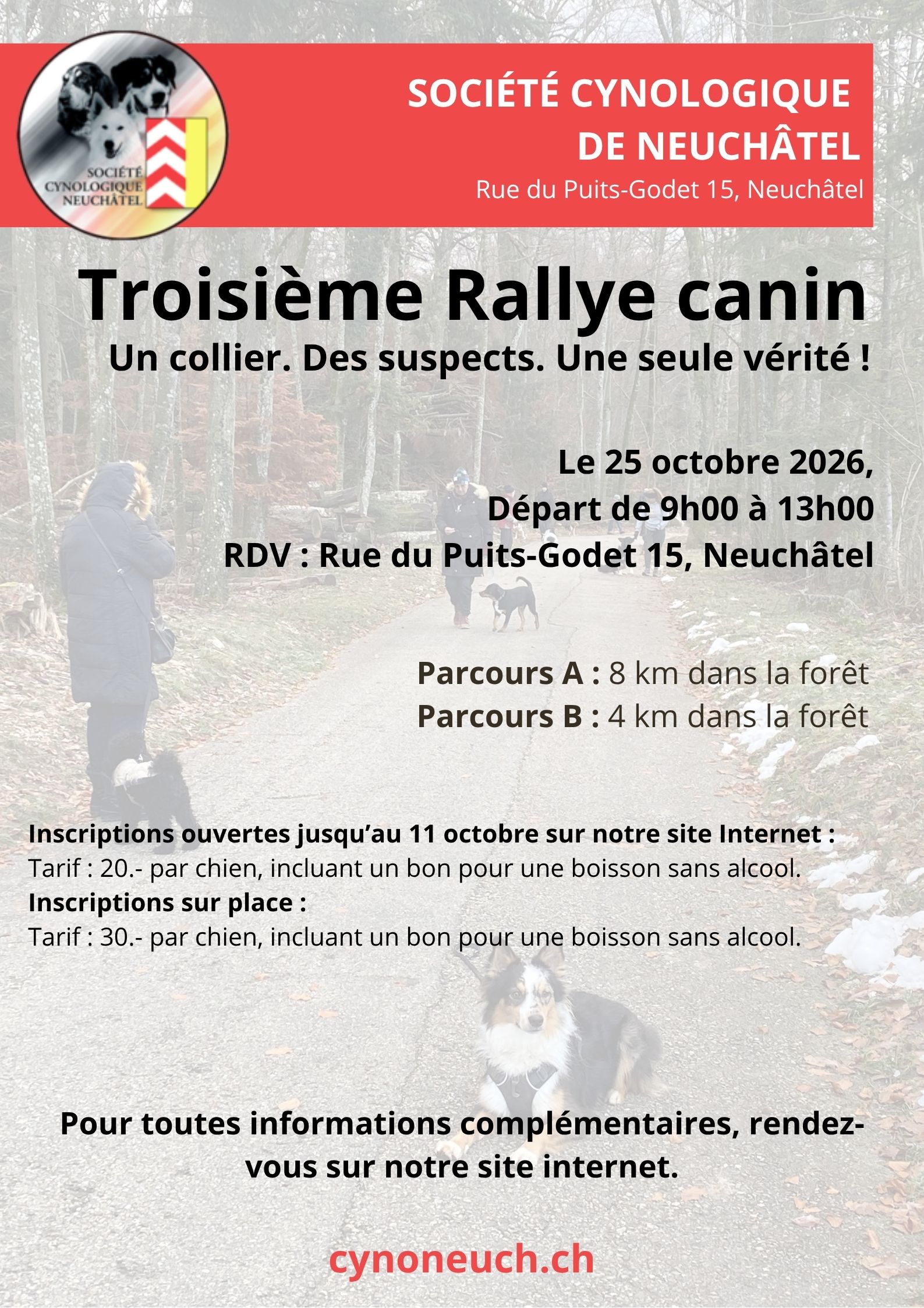 Rallye canin 2026
